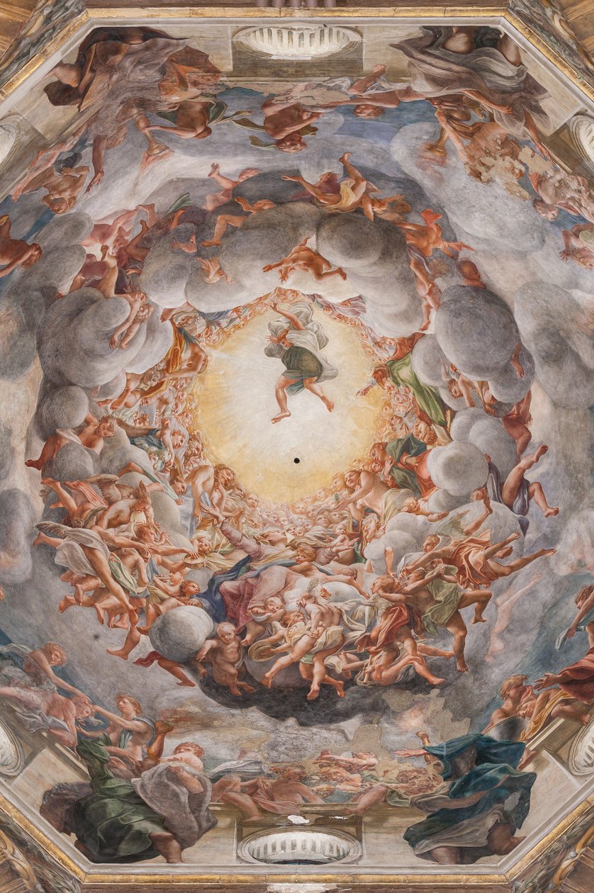 La Asunción de la Virgen, detalle de 3660852 de (c.1489 1534) Correggio