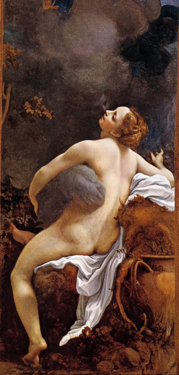 Júpiter (Zeus) e Io, de AP Le Corrège, c. 1530, Kunsthistorisches Museum, Viena de (c.1489 1534) (after) Correggio