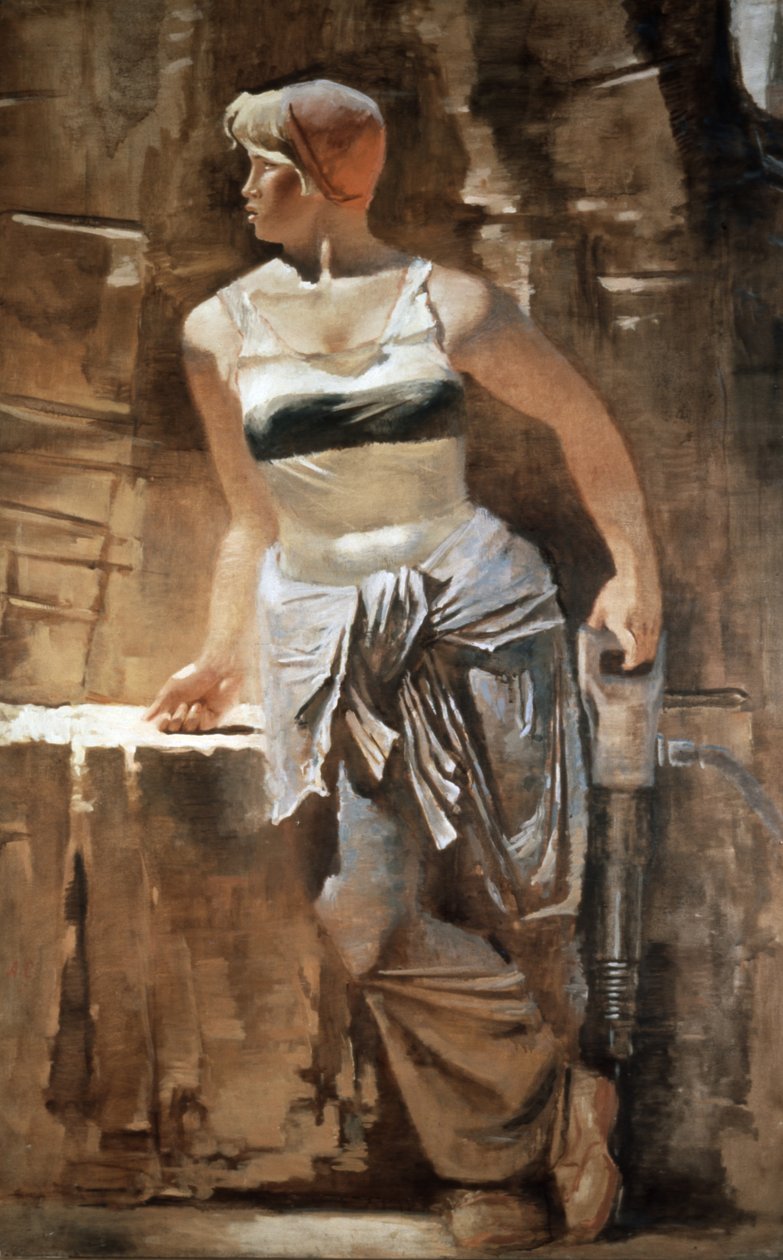 Una Chica: Constructora del Metro, 1937 de Unknown