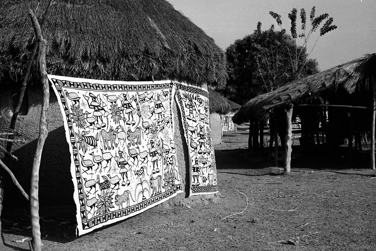Lienzos de Korhogo, Costa de Marfil de Unknown
