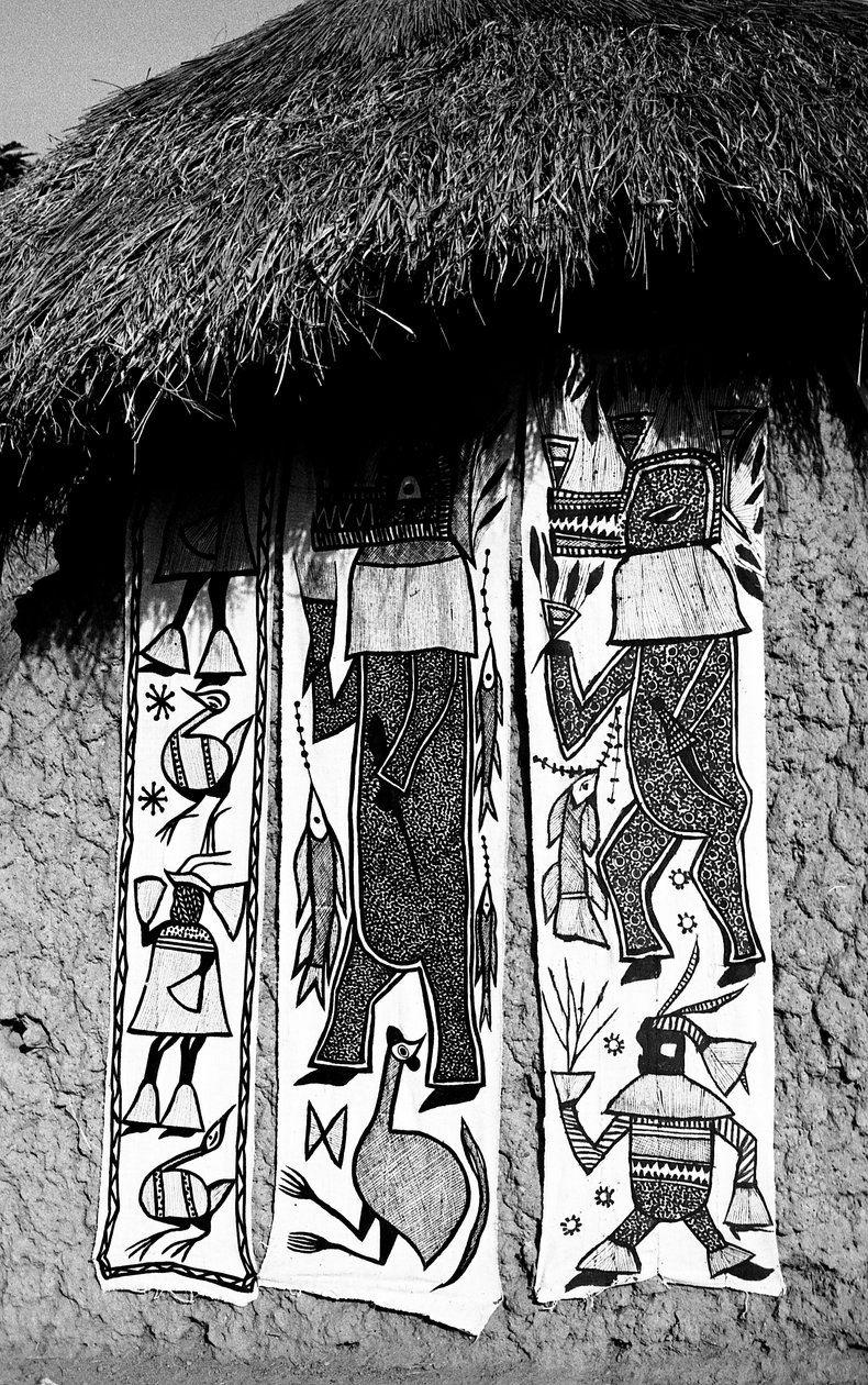 Lienzos de Korhogo, Costa de Marfil de Unknown