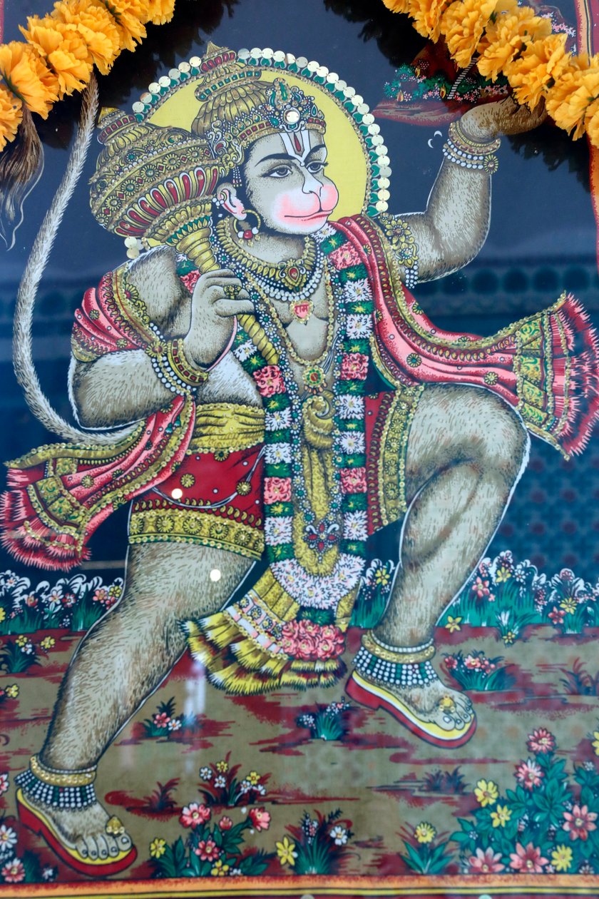 Hanuman, Templo Sri Thenday Yutthapani, Ciudad Ho Chi Minh, Vietnam de Unknown