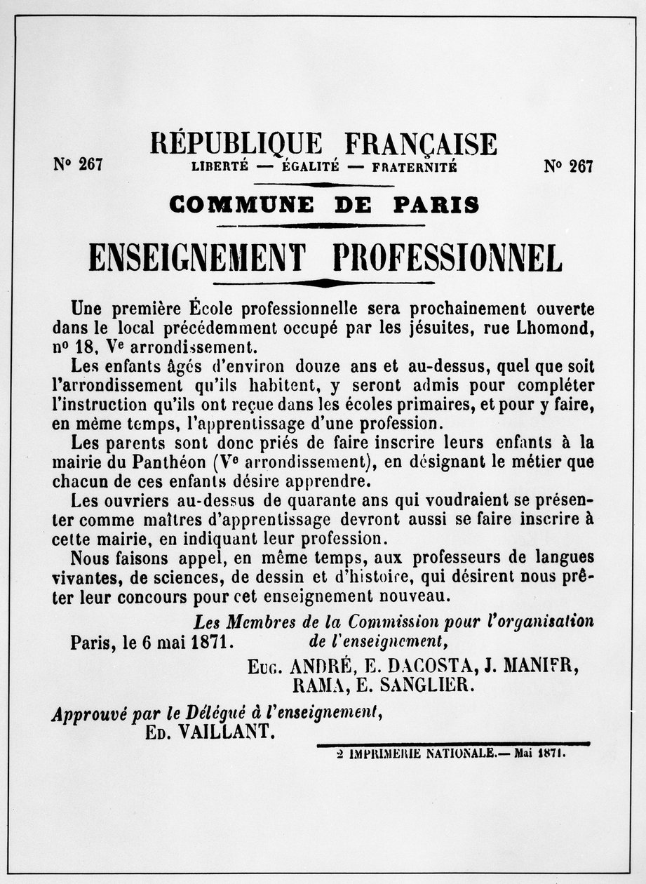 Municipalidad de París de Unknown