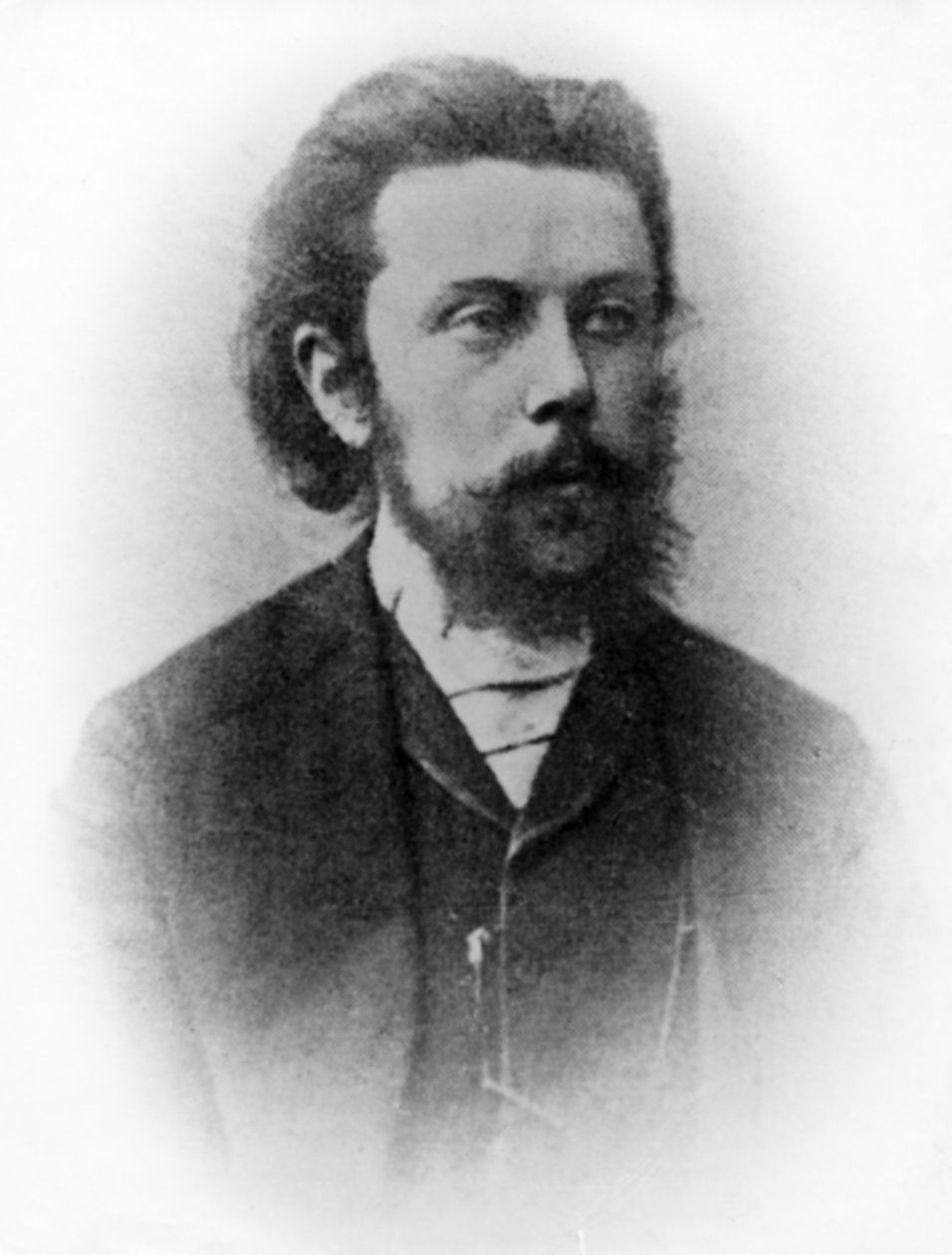 Compositor ruso Modest Mussorgsky (1835-1881) de Unknown