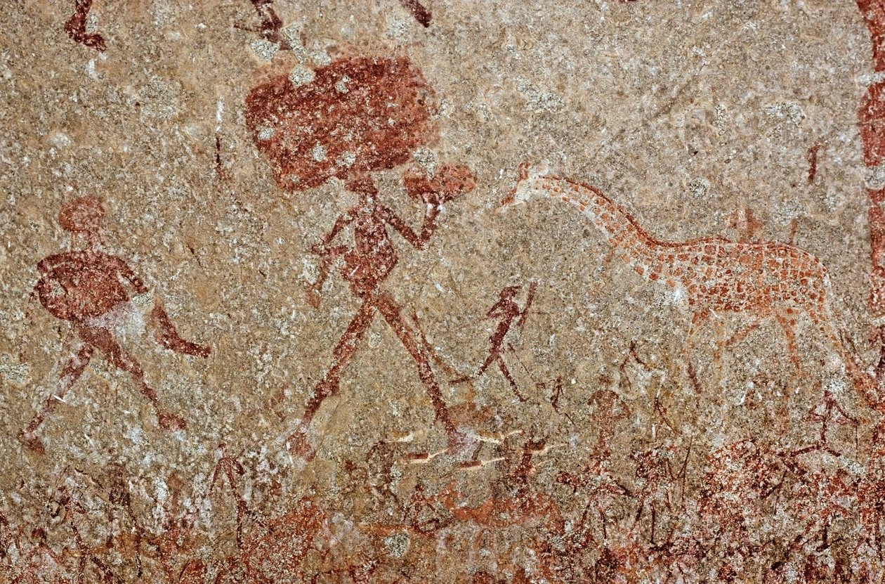 Pintura de los bosquimanos, Sudáfrica de Unknown