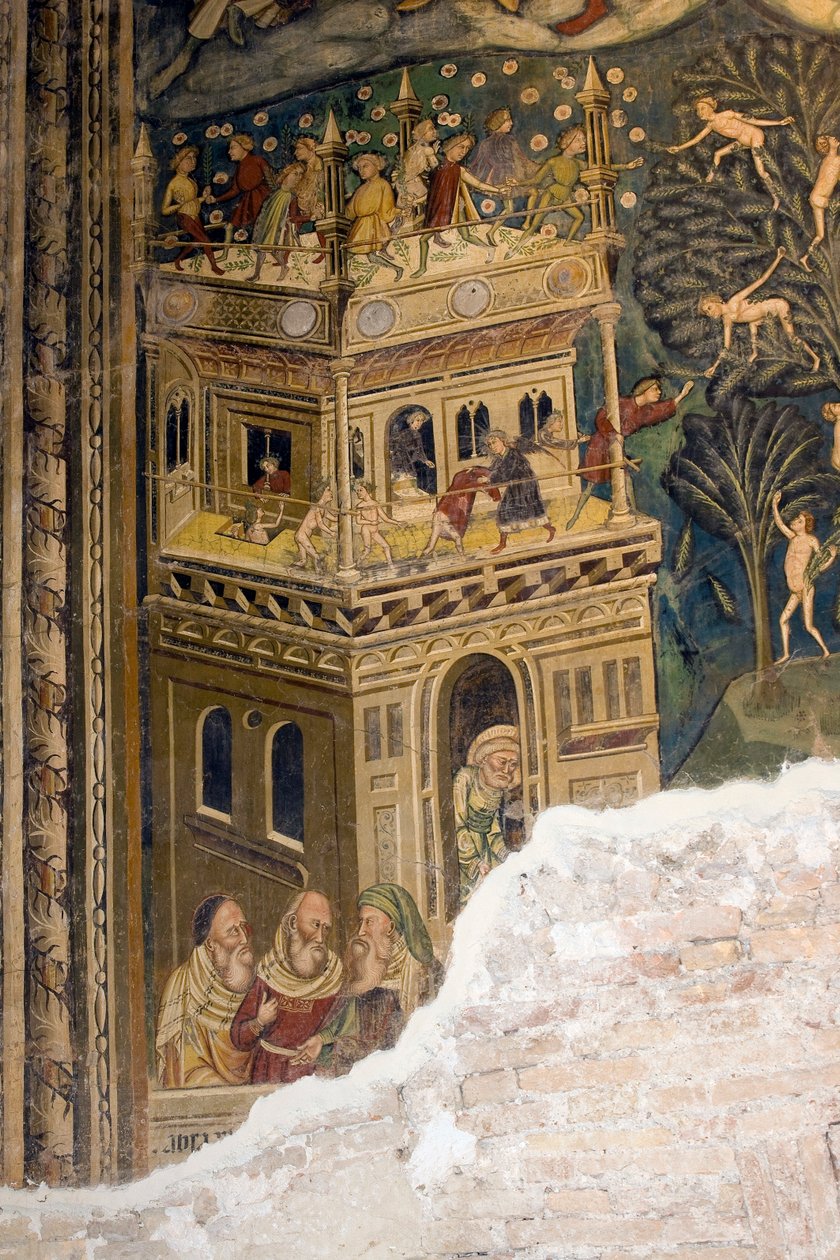 Iglesia de Santa María en Piano, Loreto Aprutino, Abruzos, Italia de Unknown