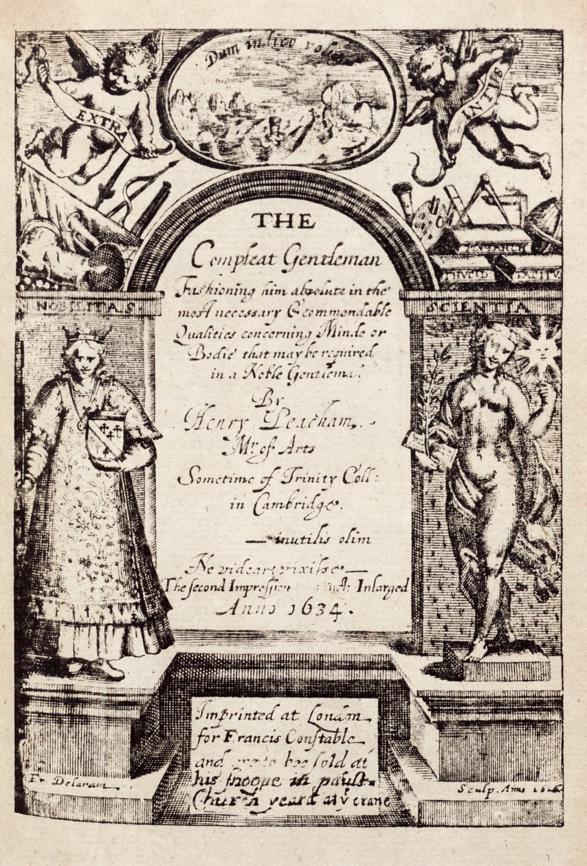 El Caballero Completo, por Henry Peacham de Unknown