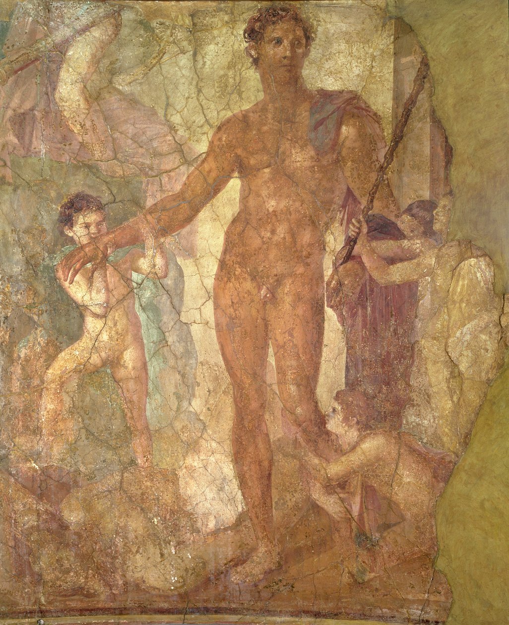 Teseo y el Minotauro, Pompeya de Unknown