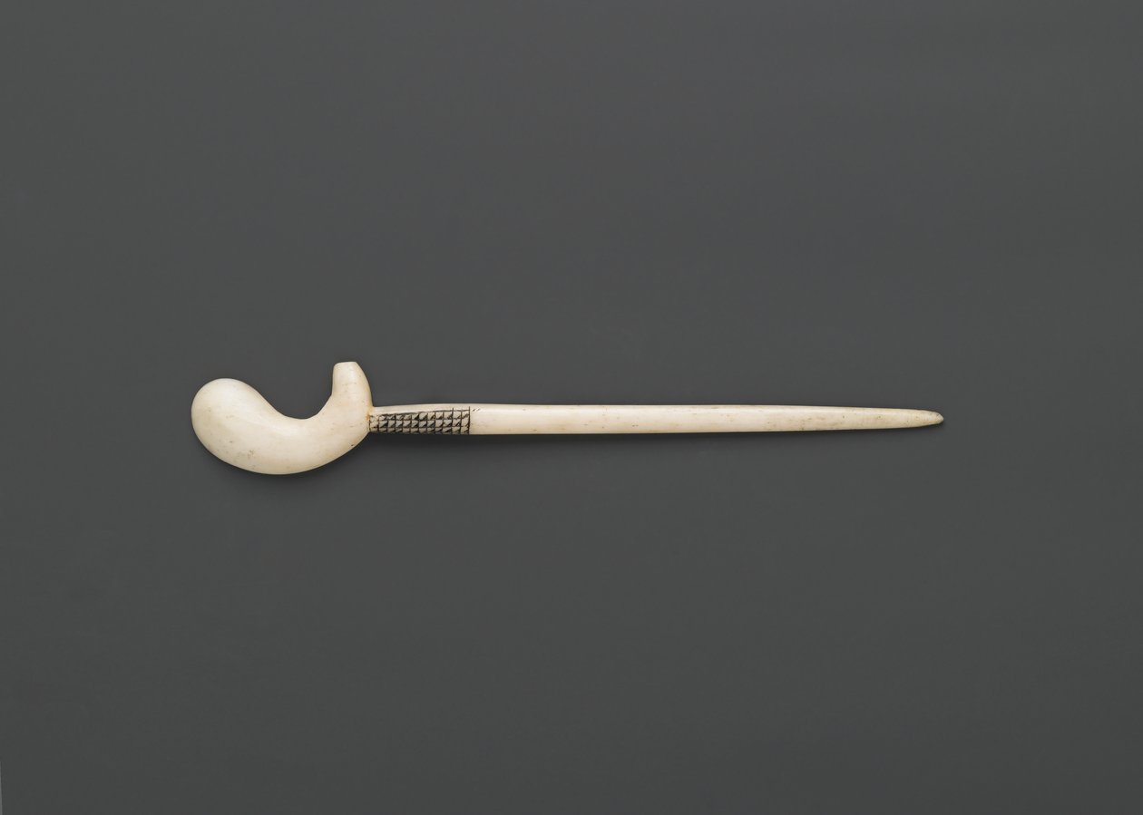 Cuchara de rapé o adorno para el cabello Nguni del Norte de African