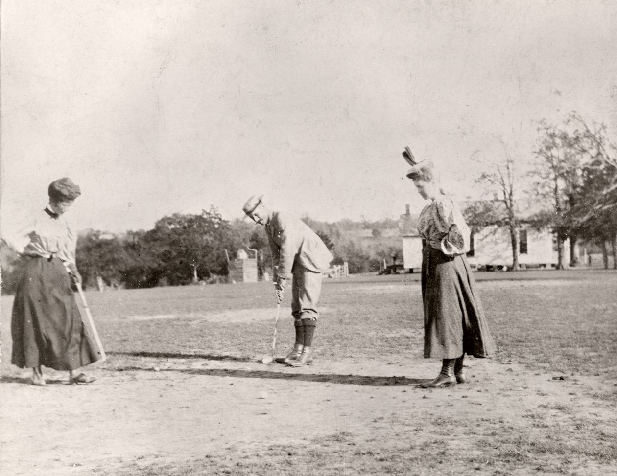 Golf en Dallas, c.1900 de American Photographer