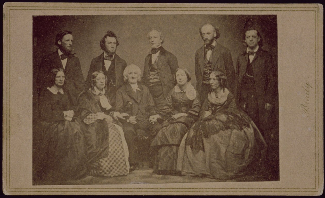 La familia Beecher, c.1860 de American Photographer