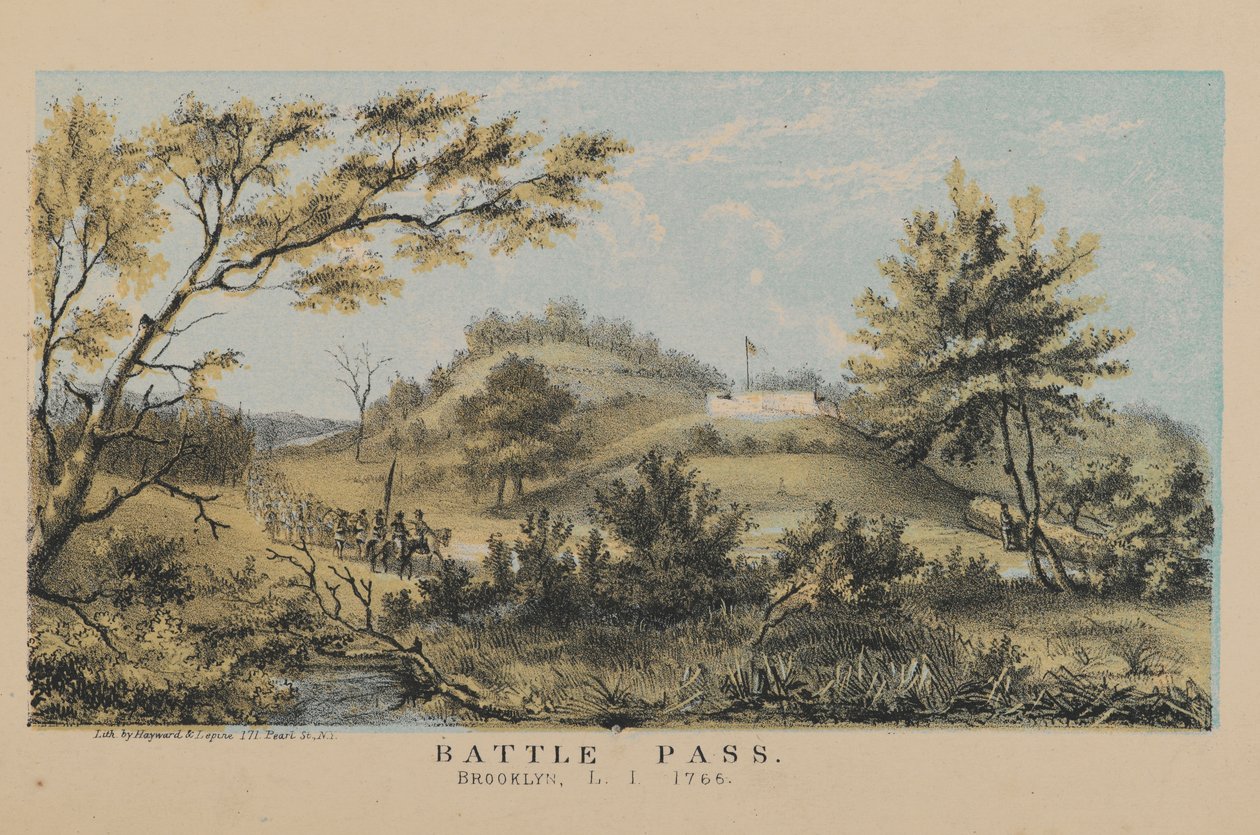 Battle Pass, Brooklyn, 1765 de American School