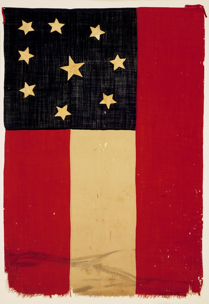 Bandera confederada, 1861 de American School
