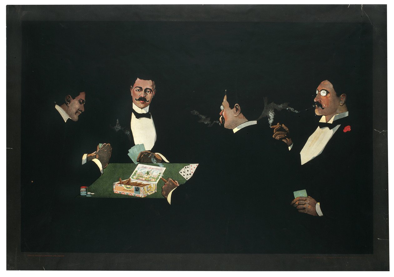 Cigarrillos Jackson Square, anuncio, 1899 de American School