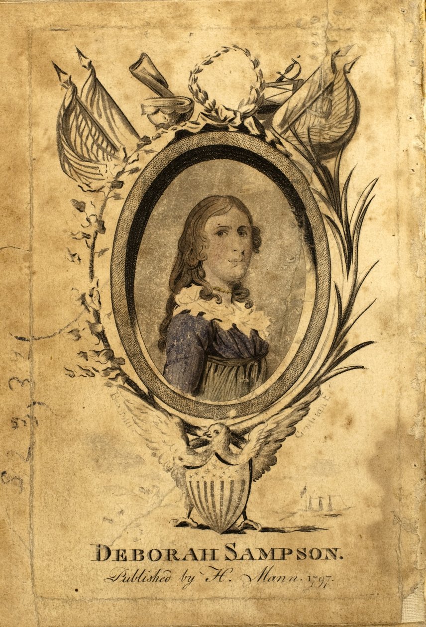 Retrato de Deborah Sampson, 1797 de American School