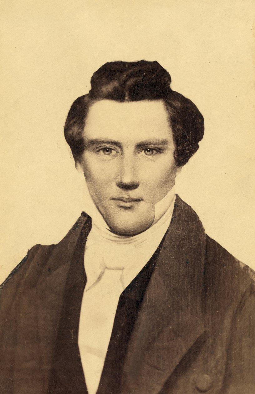 Retrato de Joseph Smith (1805-44) el fundador del mormonismo de American School