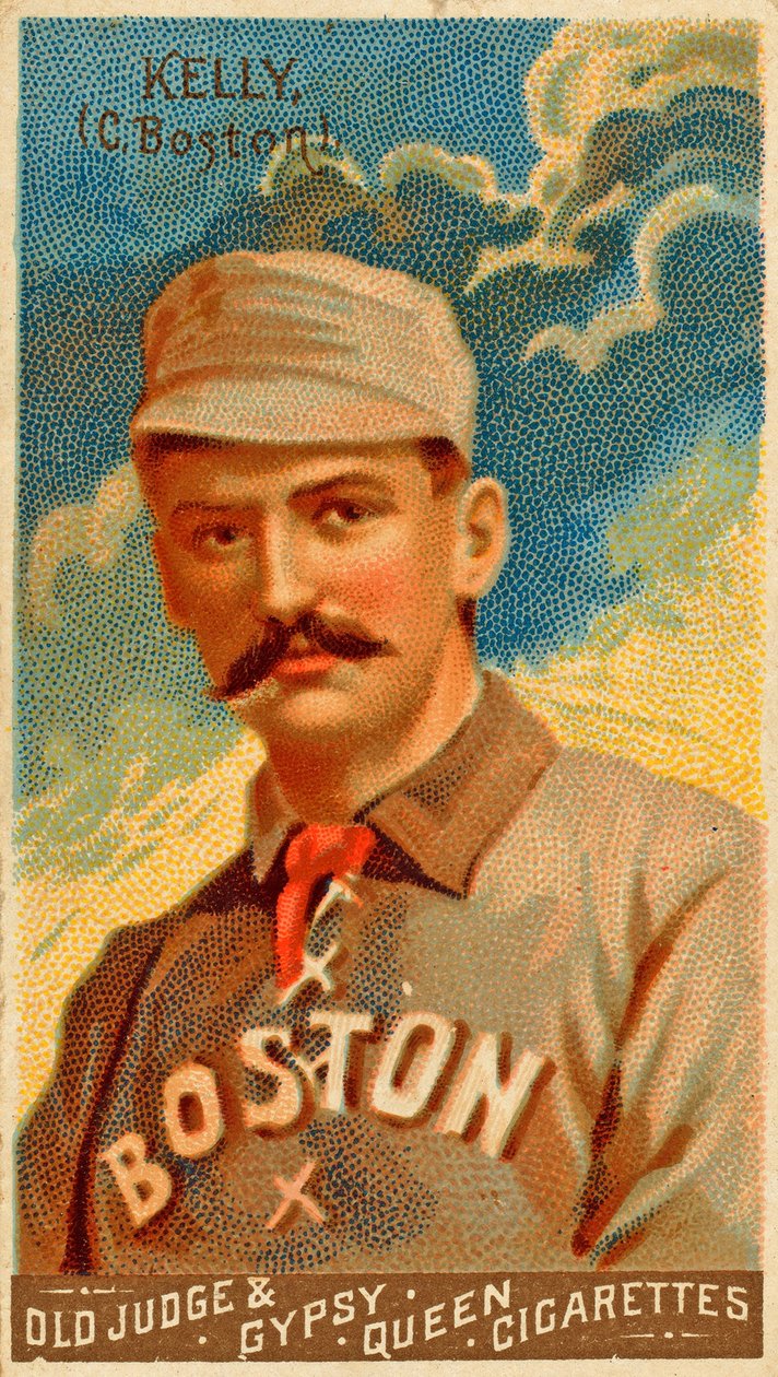Retrato de King Kelly, 1887 de American School