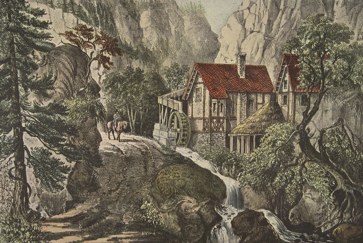 Imagen de Rompecabezas - Viejo Molino Suizo de American School