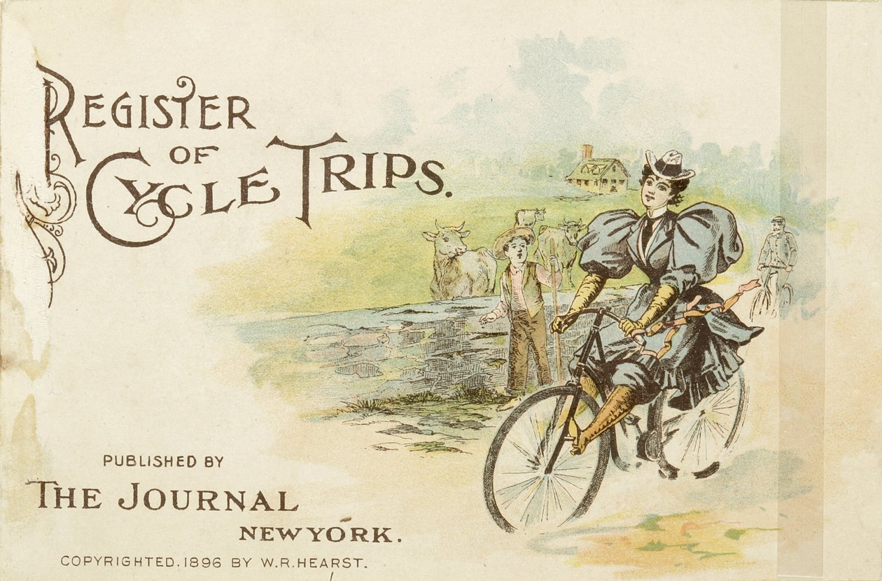 Registro de viajes en bicicleta, 1898 de American School