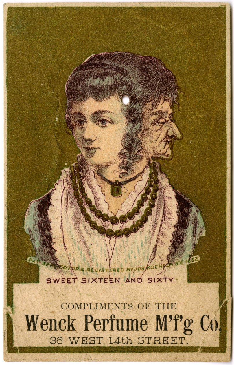 Dulces Dieciséis y Sesenta, Complimentos de Wenck Perfume Mfg Co., 36 West 14th Street., 1882 de American School