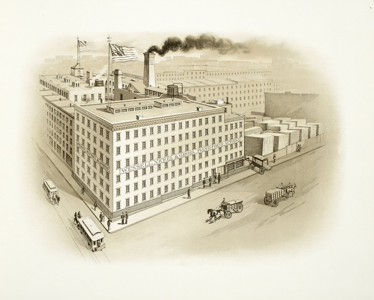 Edificio Wessell, Nickel & Gross, 1893 de American School