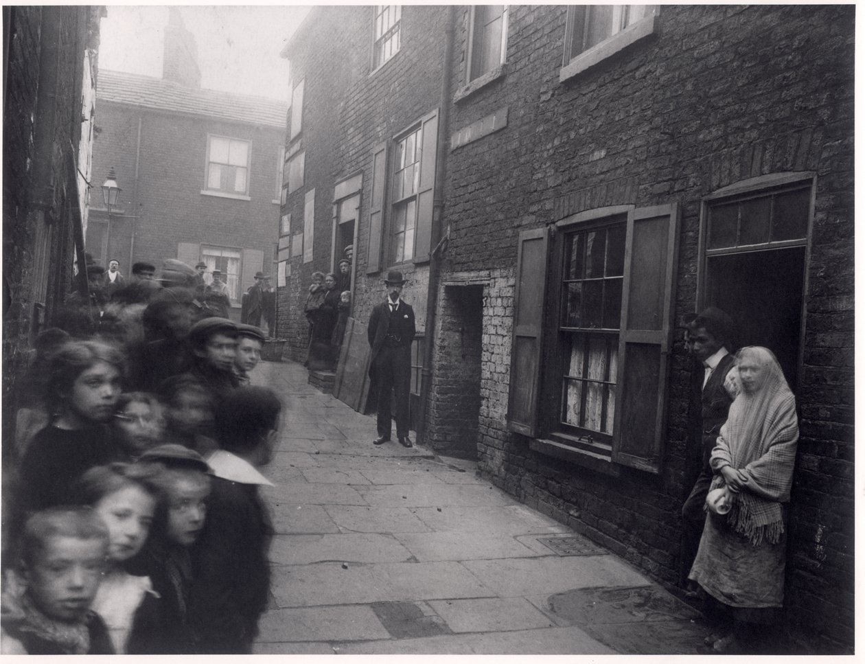 Inspector sanitario, Leeds, 1899 de English Photographer