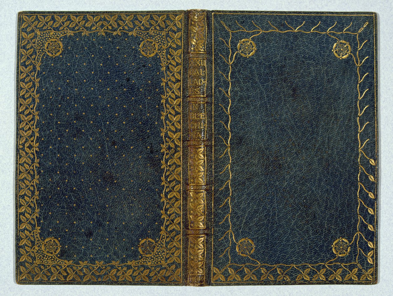 Portada del libro para XXII Baladas en China Azul de Andrew Land (1844-1912) 1895 de English School