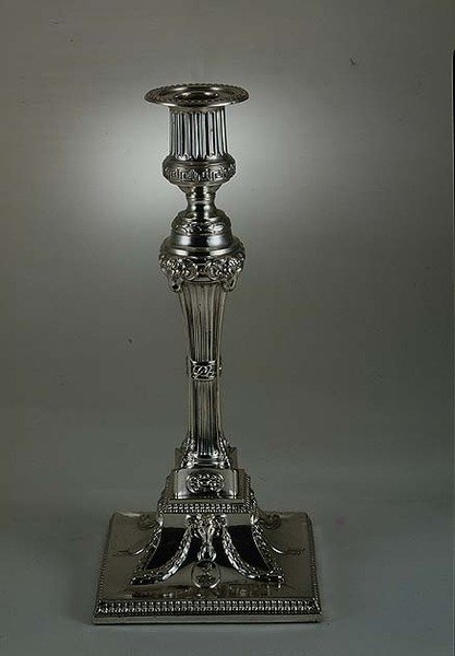 Candelabro de George Ashforth y Co., 1774 de English School