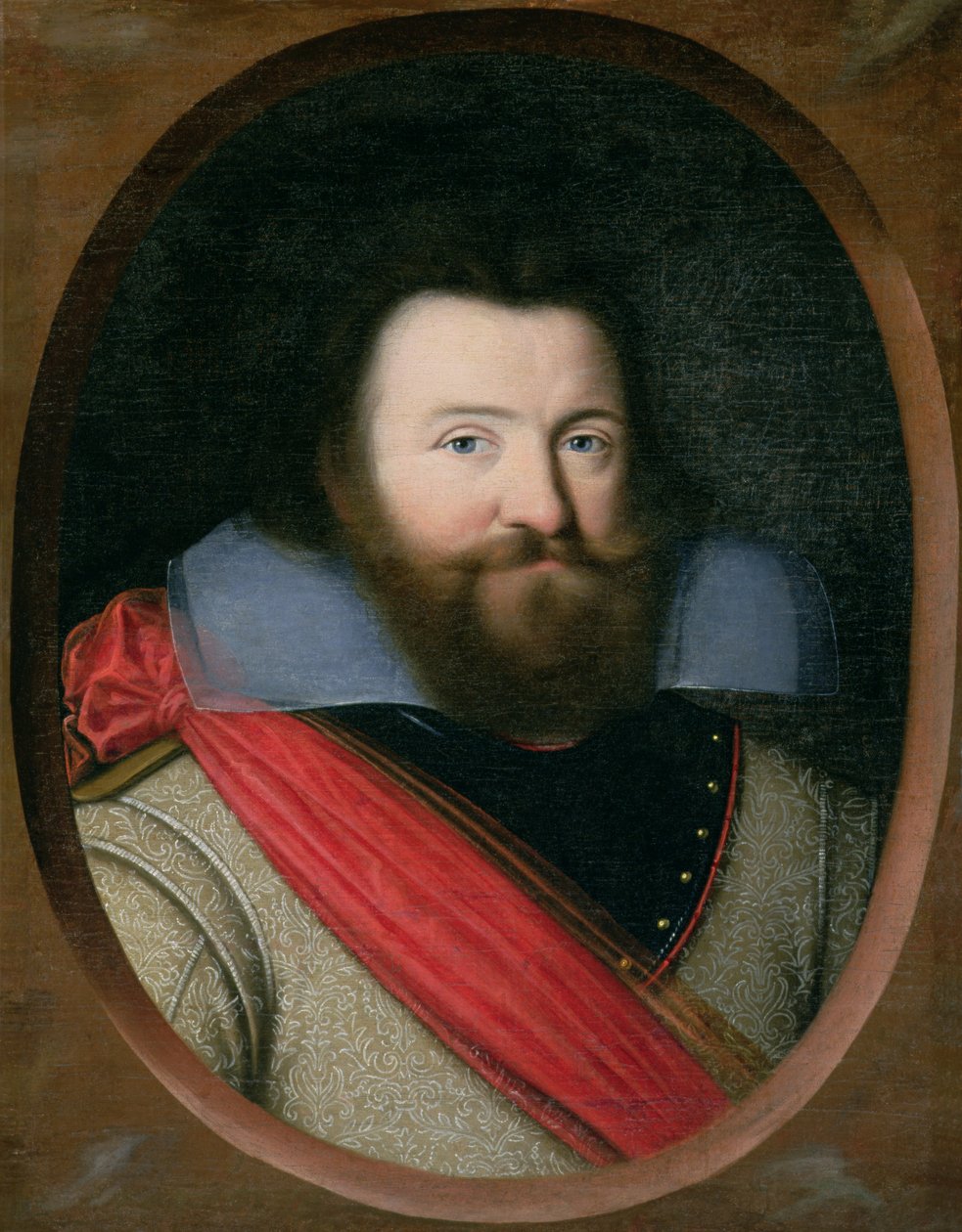 Capitán John Smith (1580-1631), 1er Gobernador de Virginia, c.1616 de English School
