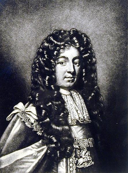 Charles Seymour (1662-1748) Duque de Somerset, ilustración de Retratos de Personajes Ilustres en la Historia Británica, grabado por Robert Dunkarton (1744-c.1817) de English School