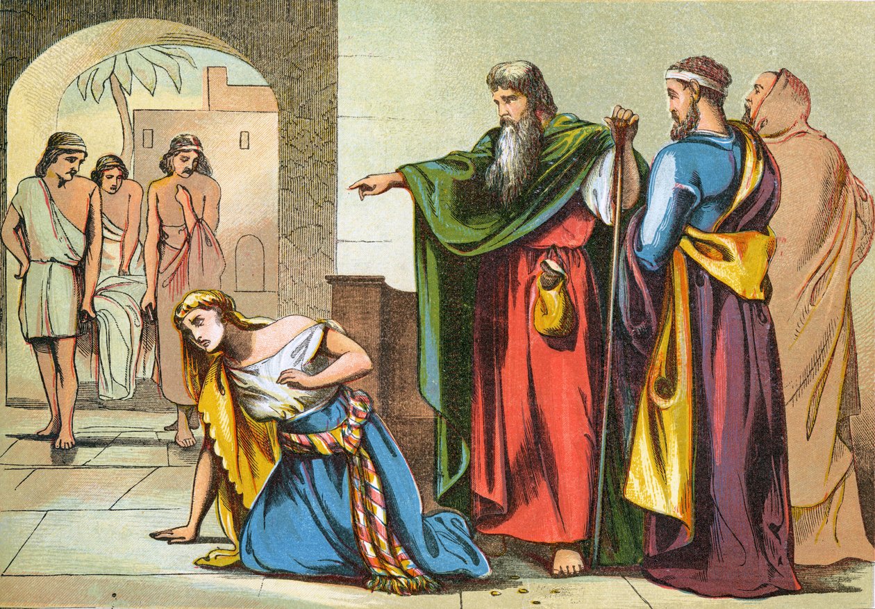 La muerte de Safira, 1870 de English School