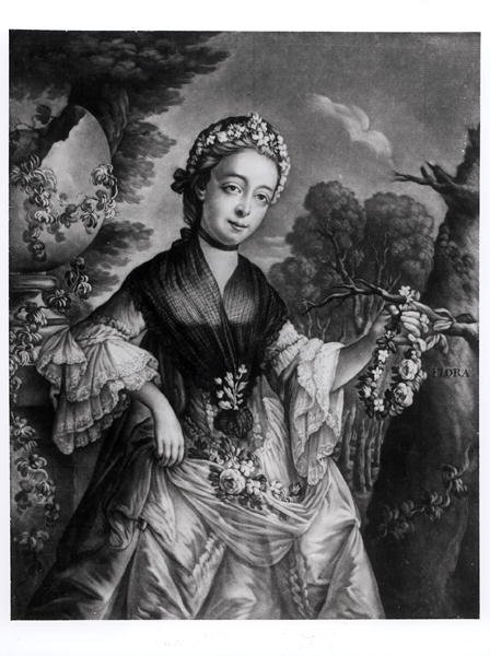 Elizabeth Chudleigh (1720-88) condesa de Bristol y duquesa de Kingston de English School