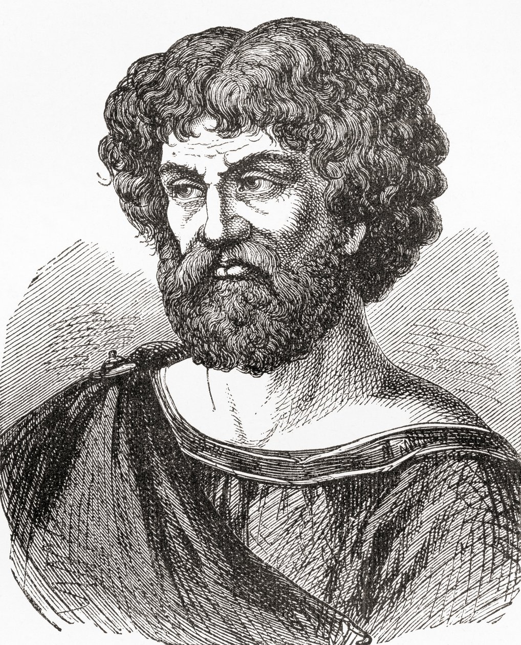 Aníbal Barca, de la Historia Ilustrada del Mundo de Ward y Lock, pub. c.1882 de English School