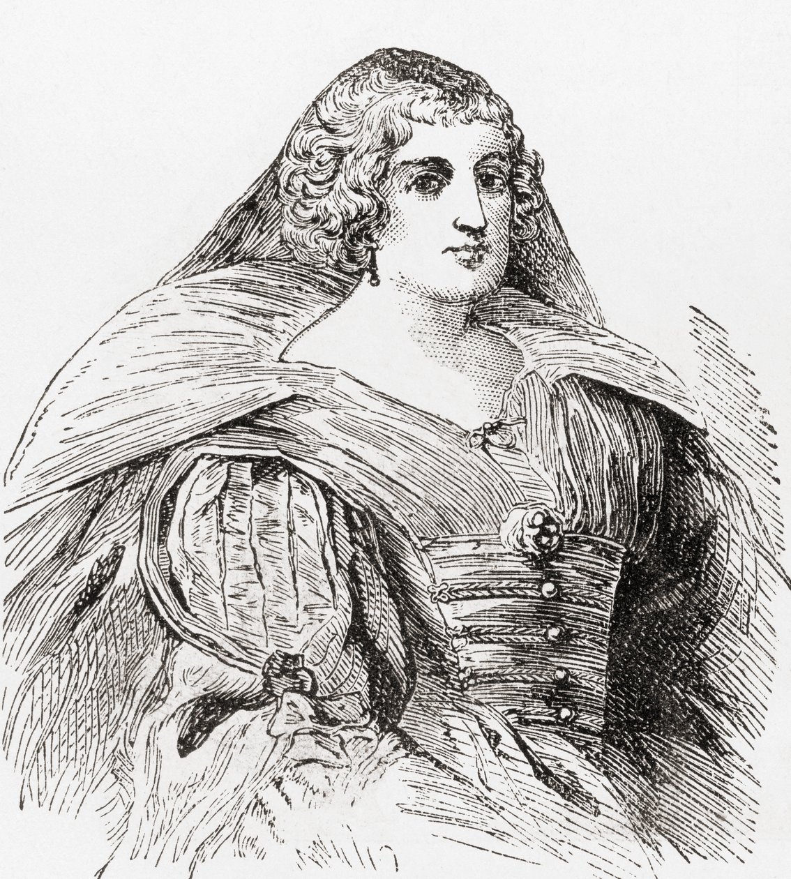 María de Médici, de Ward and Locks Illustrated History of the World, pub. c.1882 de English School
