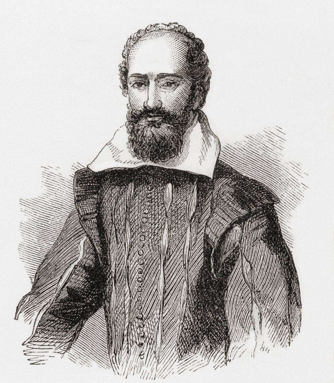 Maximilien de Béthune, 1er Duque de Sully, de Ward and Locks Illustrated History of the World, pub. c.1882 de English School