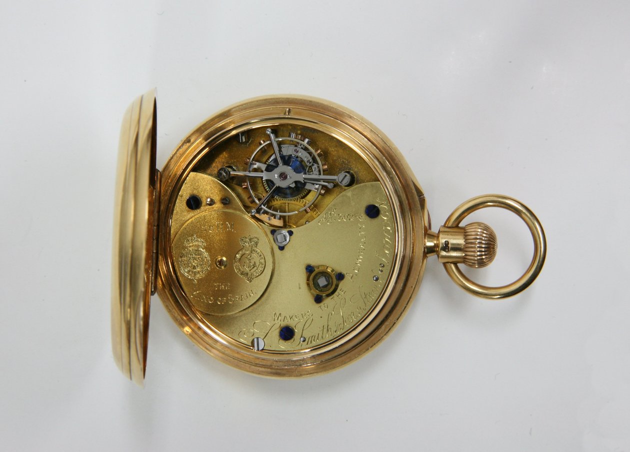 Reloj de bolsillo, firmado S. Smith & Son, 1907 de English School