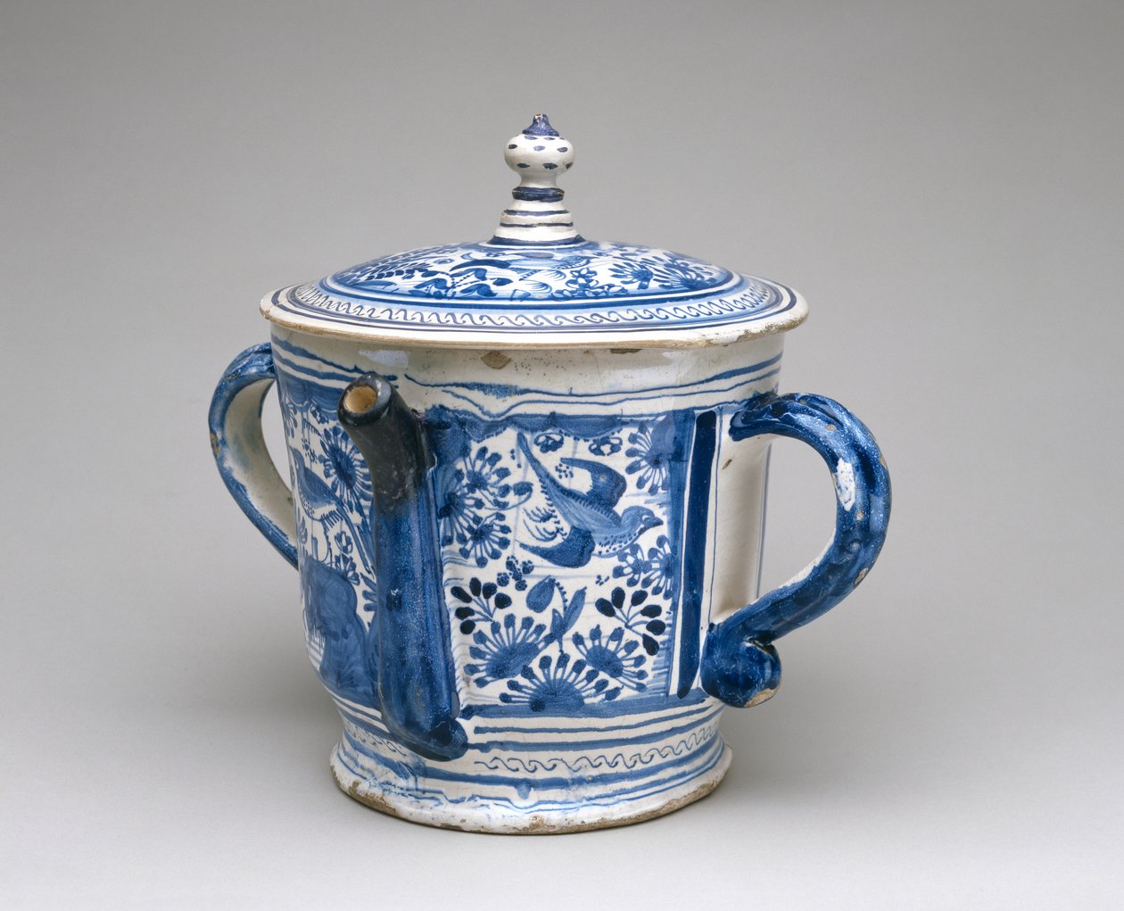 Olla y tapa de posset, c.1632 de English School