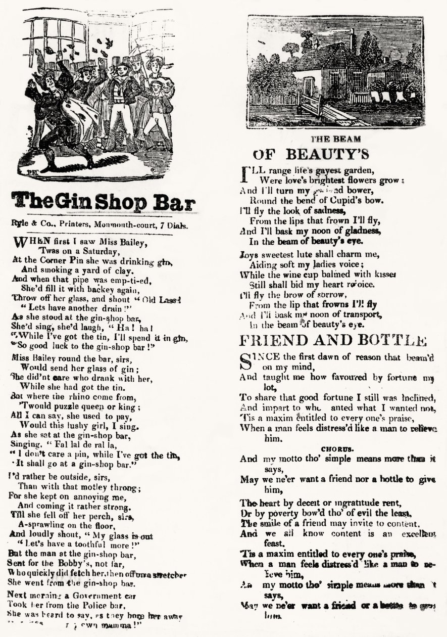 La tienda de ginebra de English School