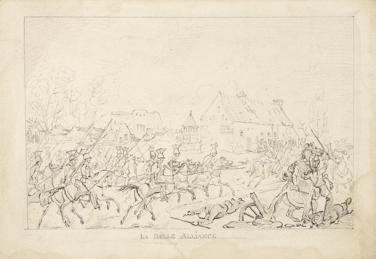 Waterloo, 1815 de English School