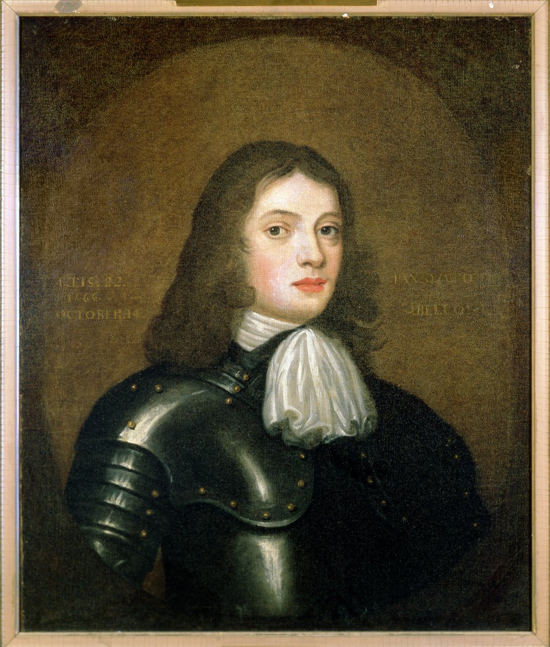 William Penn (1644-1718) en Armadura, a los 22 años, 1666 de English School
