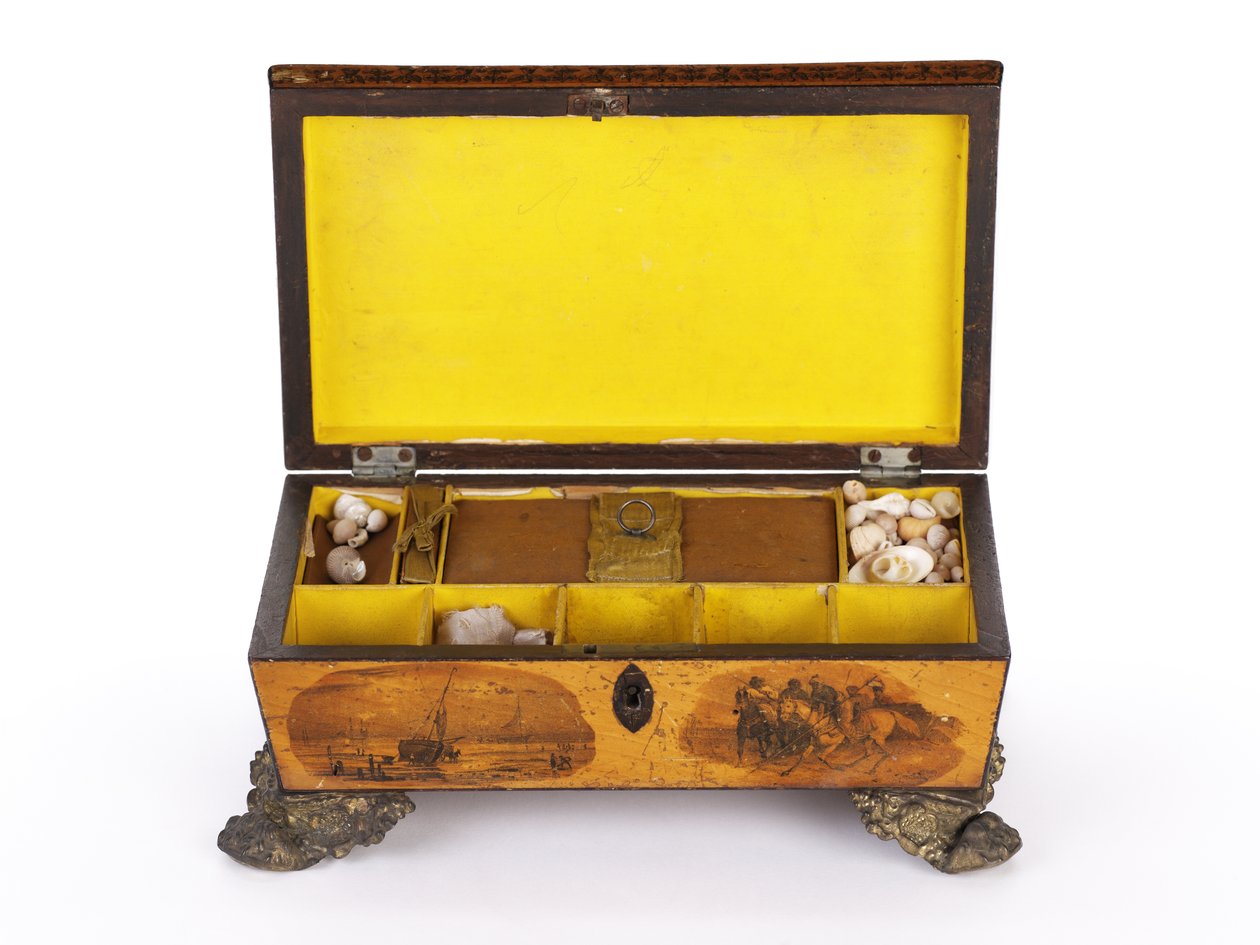Caja de trabajo, c.1830 de English School