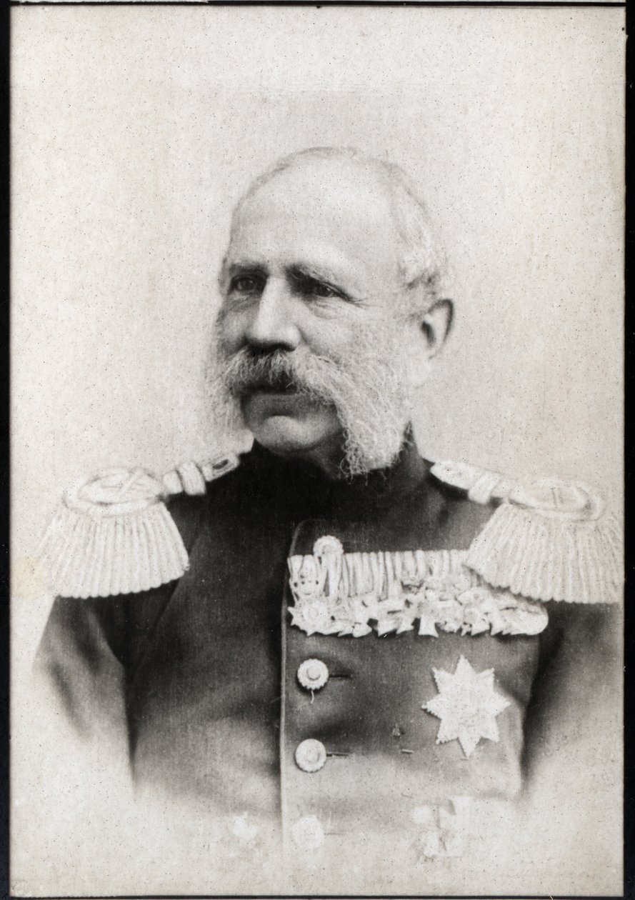 Retrato de Alberto de Sajonia (Albert Frederic) (1828-1902), Rey de Sajonia de French Photographer