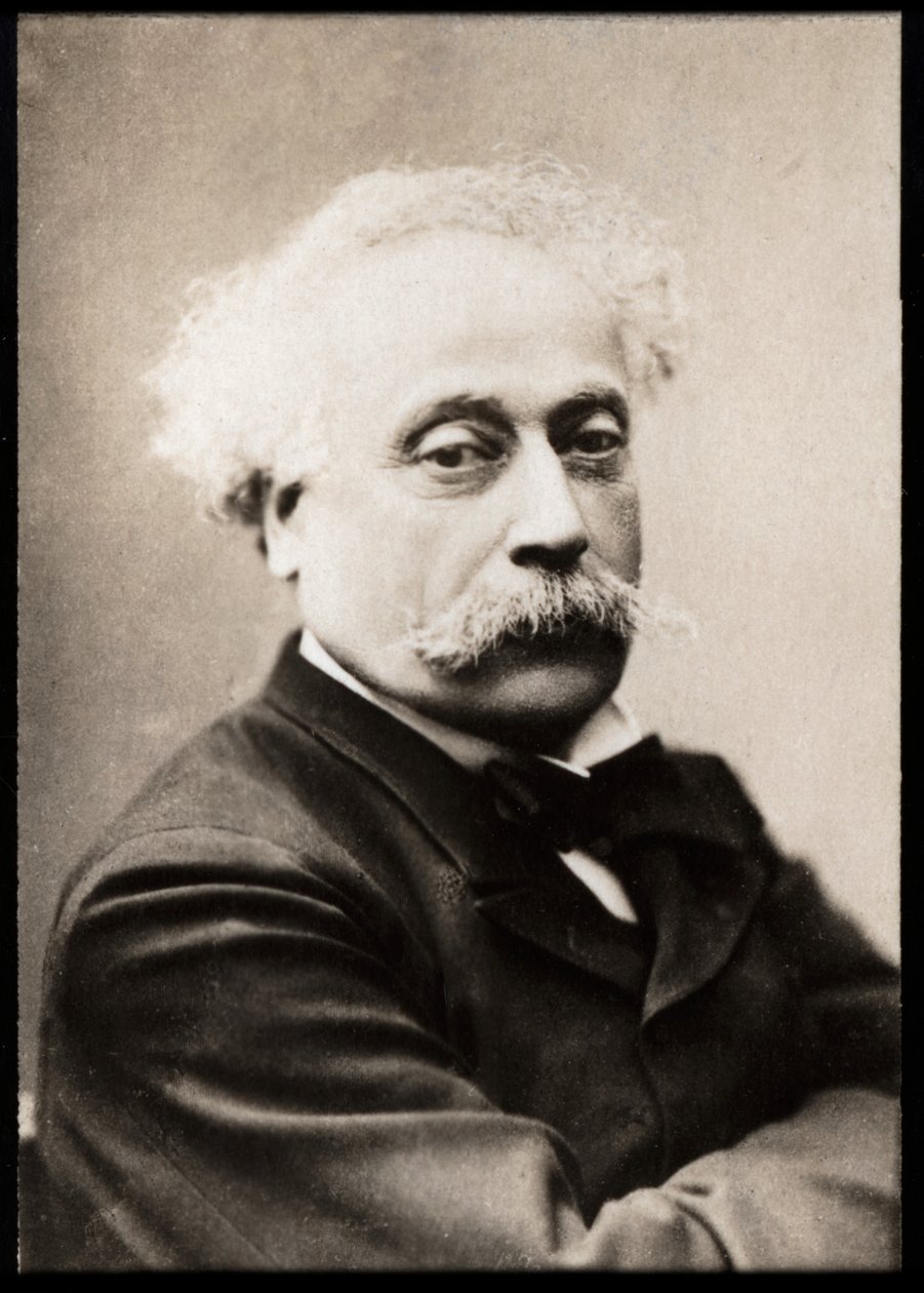 Retrato de Alexandre Dumas hijo de French Photographer