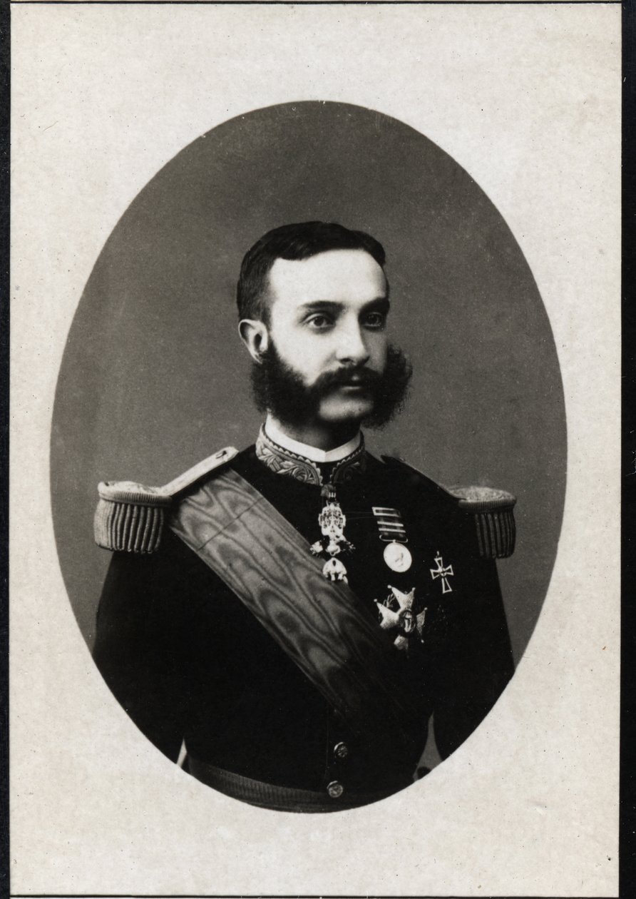Retrato de Alfonso XII de España (1857-1885), Rey de España de French Photographer