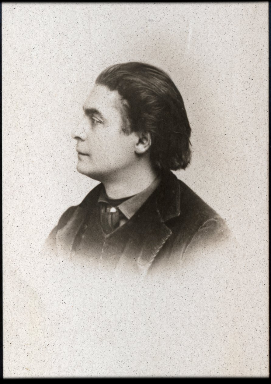 Retrato de Aristide Bruant (1851-1925), cantante de cabaret, comediante y dueño de club nocturno francés de French Photographer