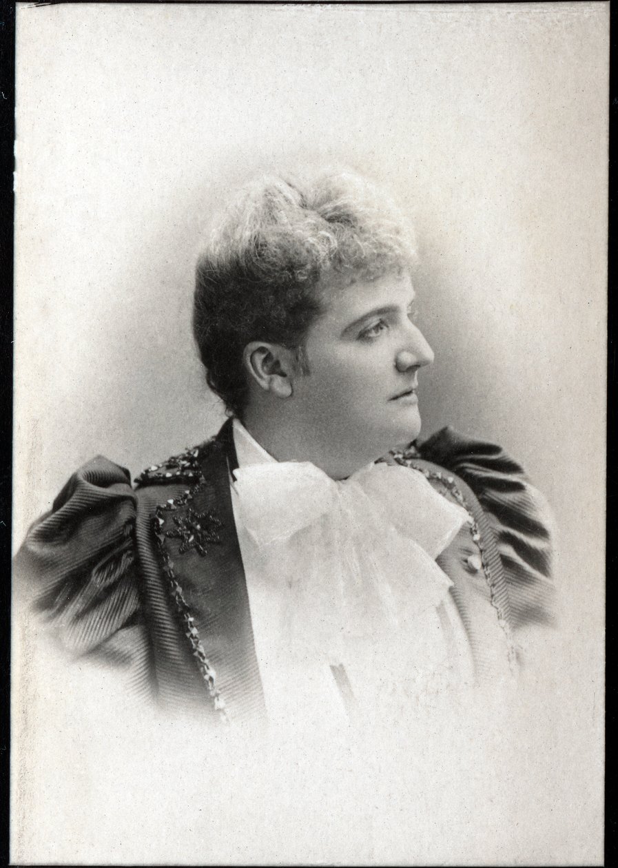 Retrato de Augusta Mary Anne Holmes (Hermann Zenta) (1847-1903), compositora francesa de French Photographer