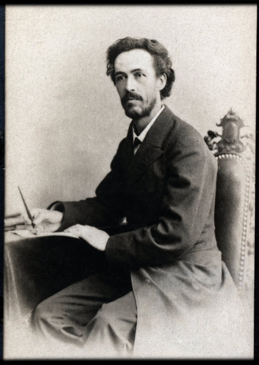 Retrato de Benjamin Godard (1849-1895), violinista y compositor francés de French Photographer