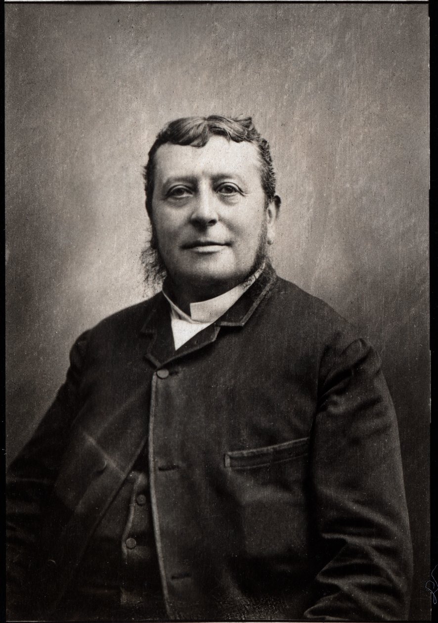 Retrato de Charles Gabriel Edgar Demange (1841-1925), abogado francés de French Photographer
