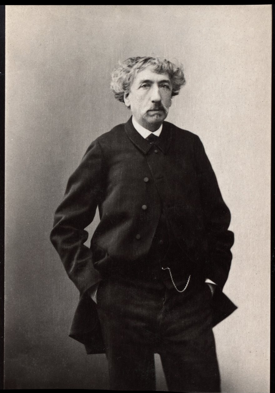 Retrato de Charles Garnier (1825-1898), arquitecto francés de French Photographer