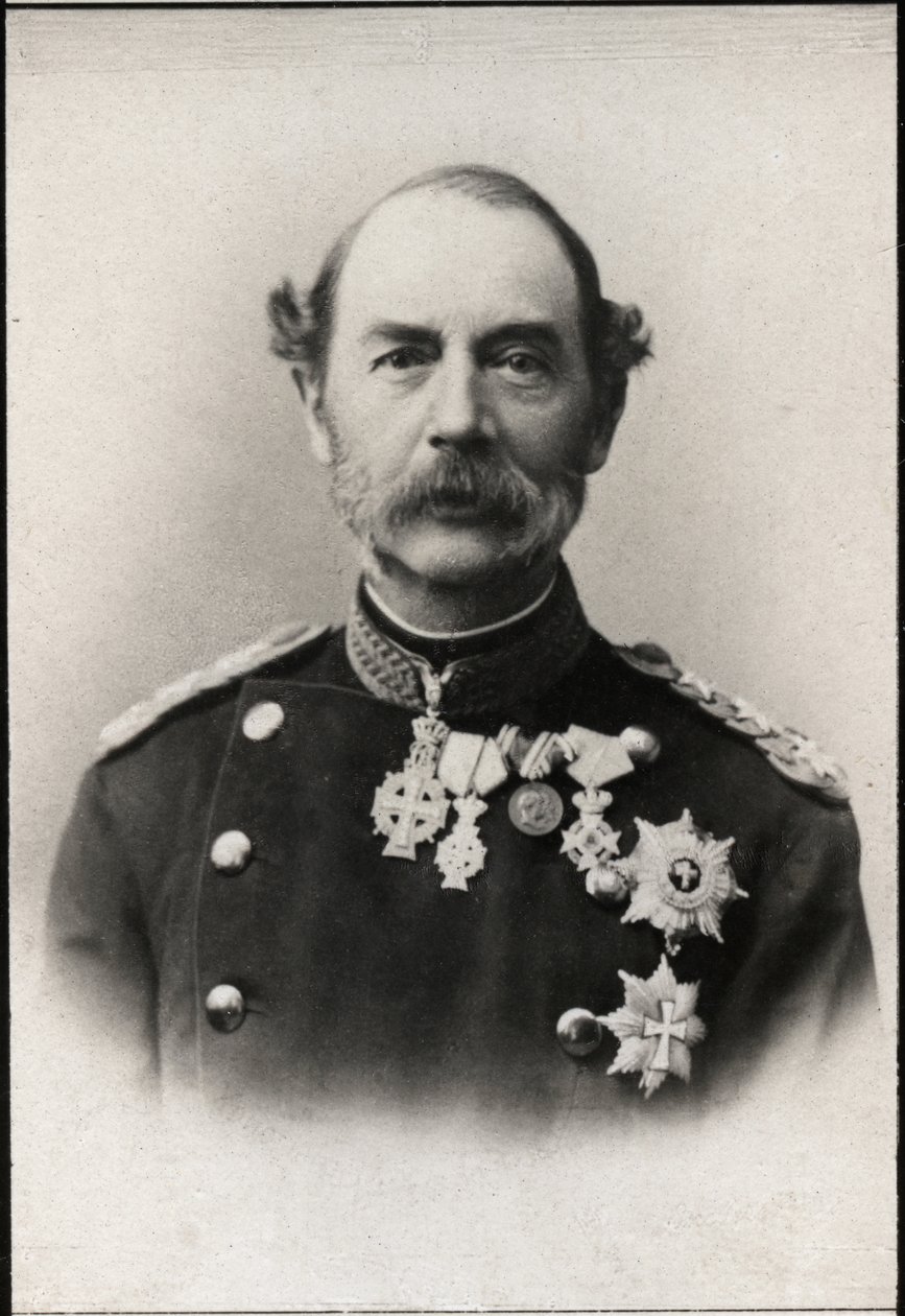 Retrato de Christian IX de Dinamarca (1818-1906), Rey de Dinamarca de French Photographer
